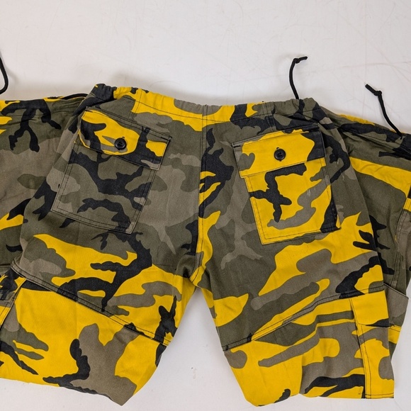 Rothco Camoflauge Pants Pockets Ties Paratrooper Fatigues Cargo Parachute - Picture 6 of 11